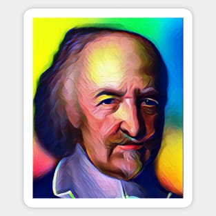 Thomas Hobbes Portrait | Thomas Hobbes Artwork 6 Sticker